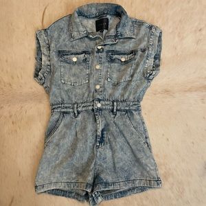 Denim Romper BlankNYC EUC